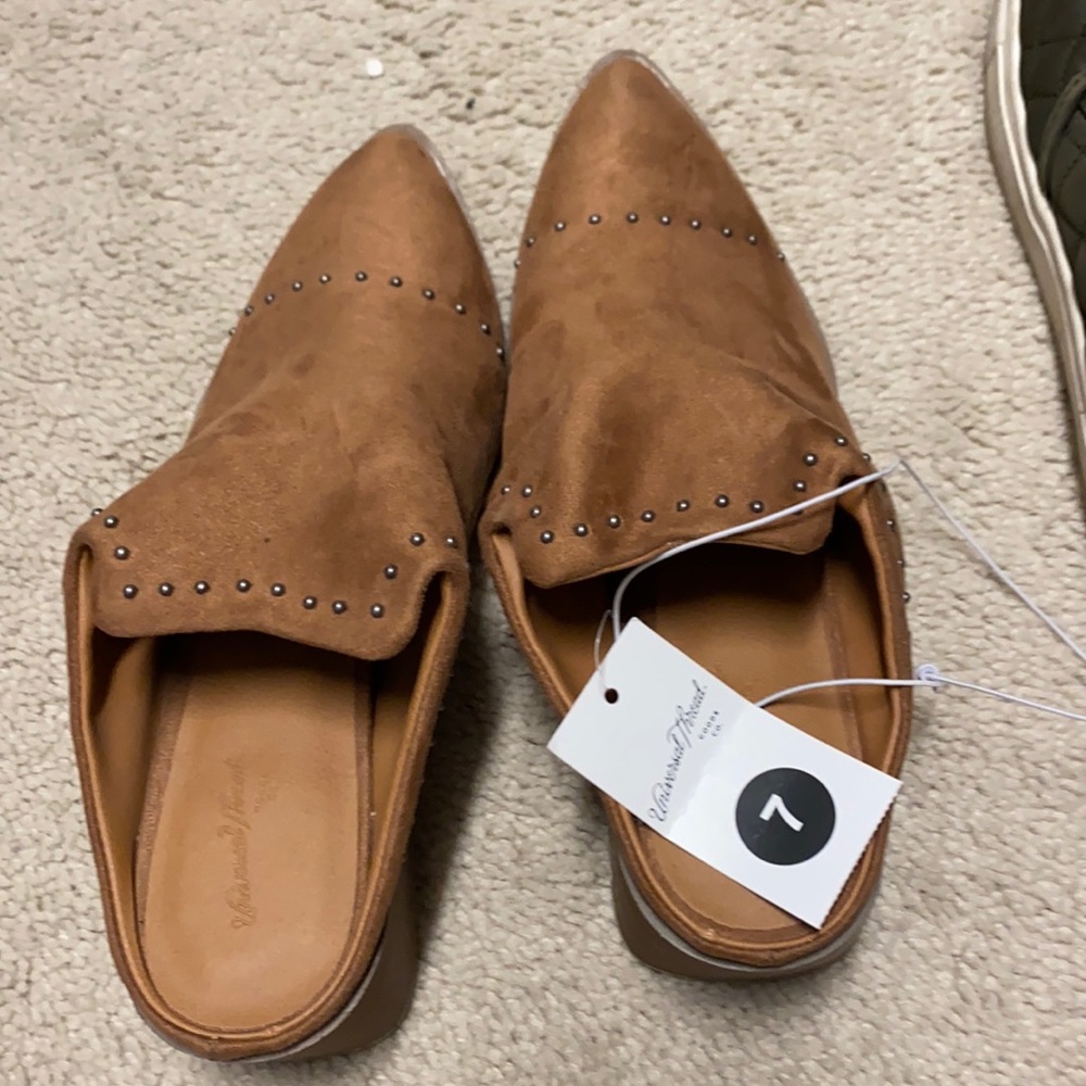 Target mules with heel